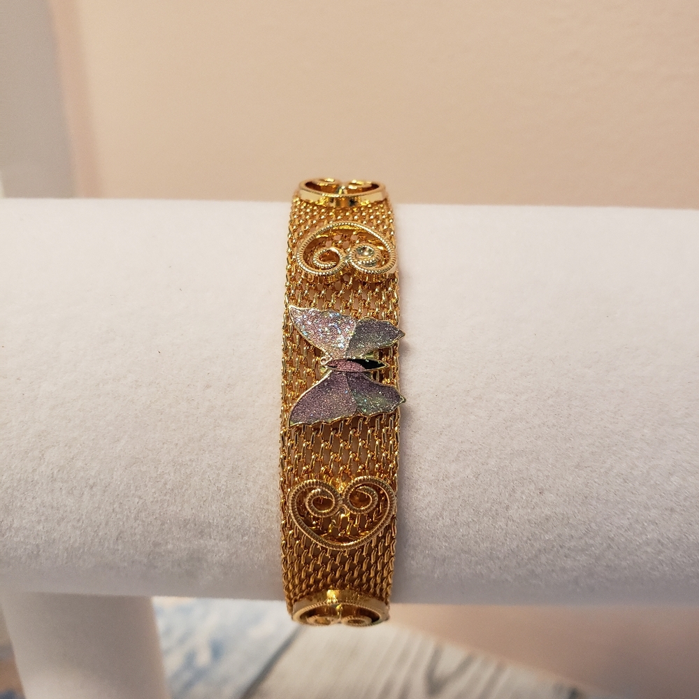 Vintage Butterfly Bracelet